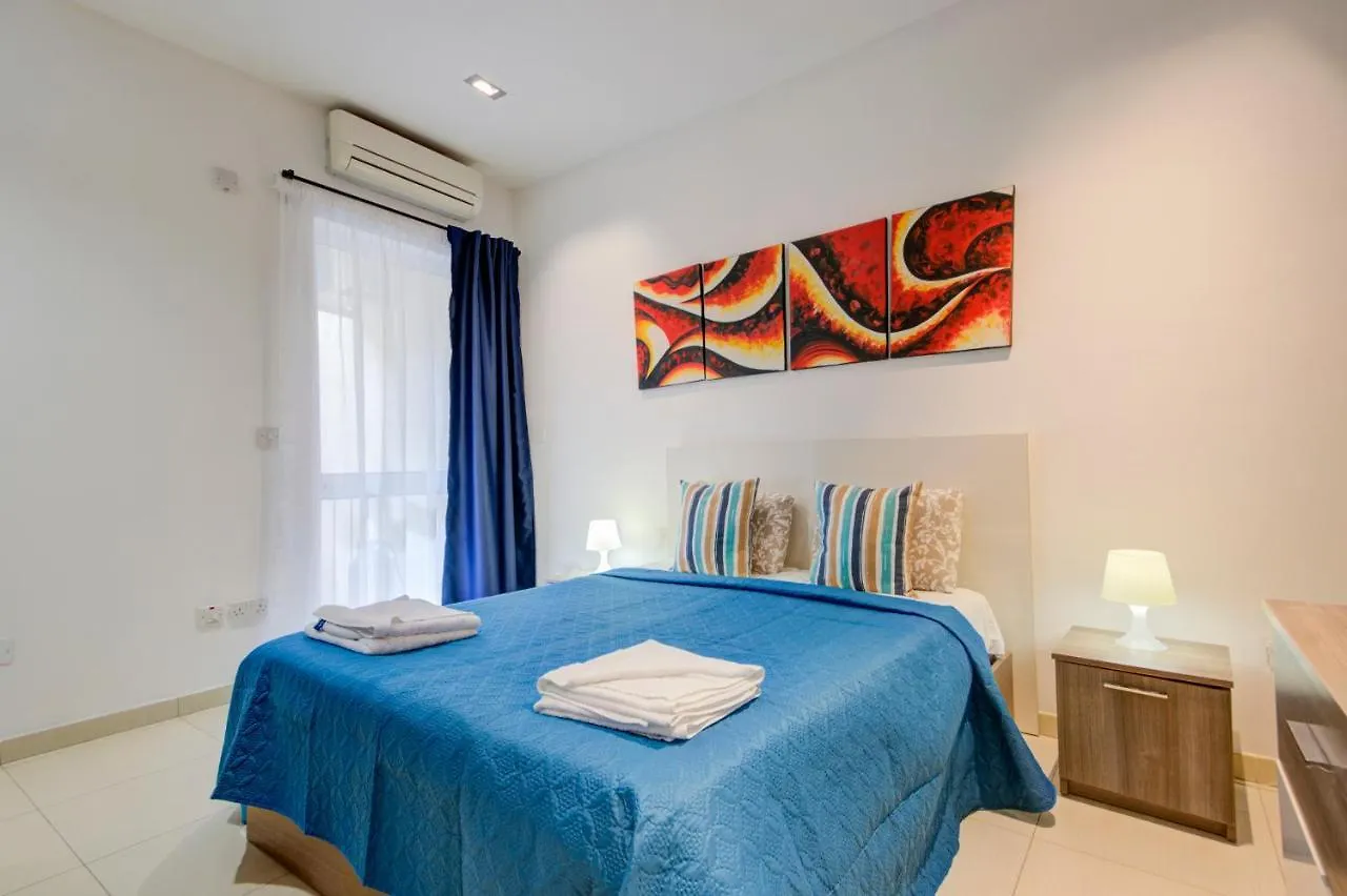 St Julians 2 Bedroom Apartment With Commanding Seaviews By Shortletsmalta Saint Julian's 0*,